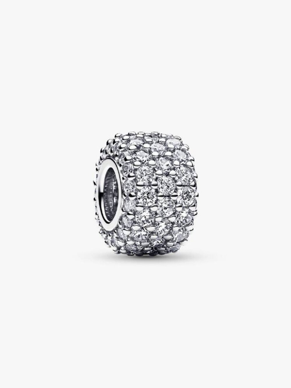 Pandora Sparkling Pav�� Triple-row Charm